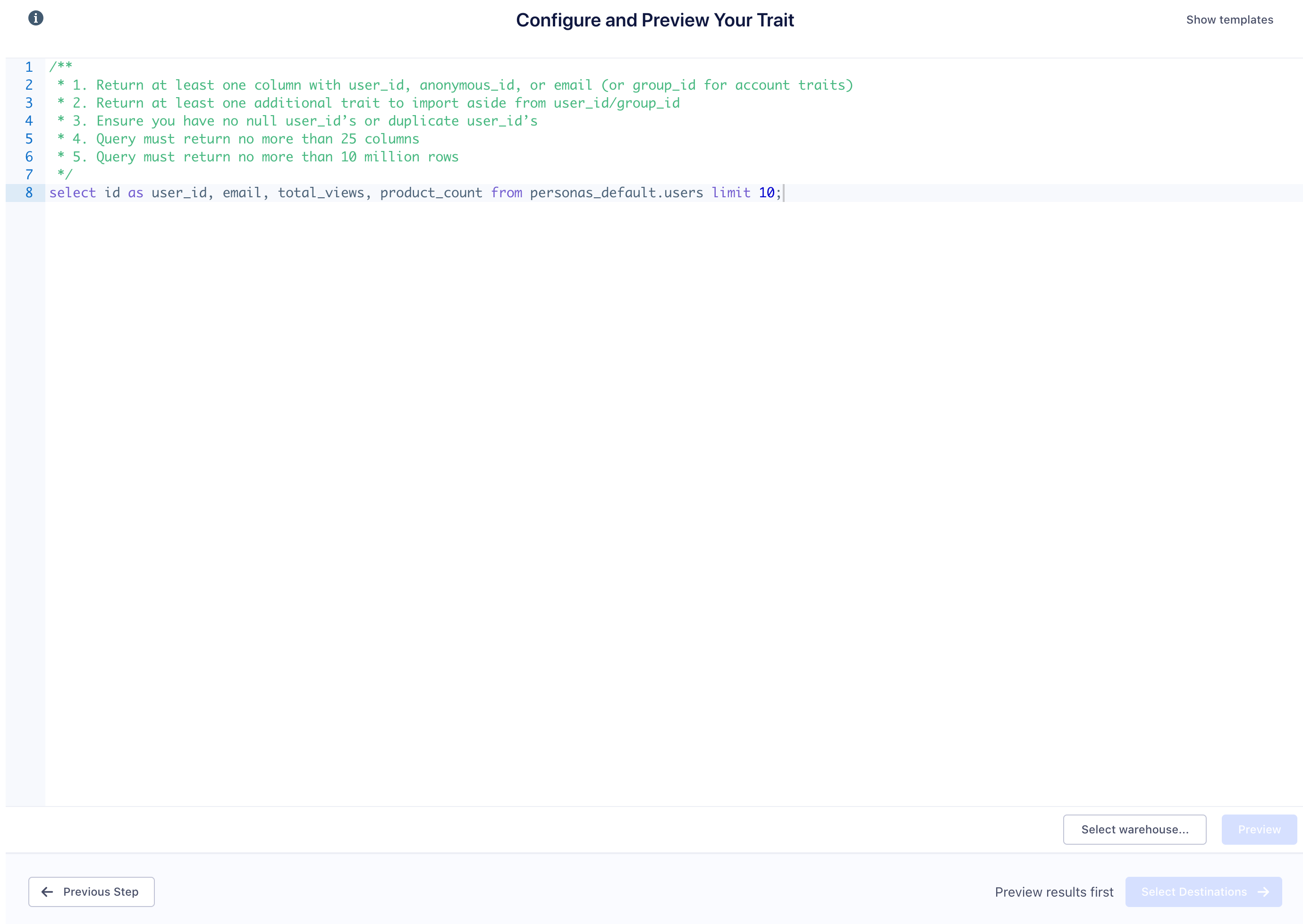 Example template: preview all users with an open Zendesk ticket